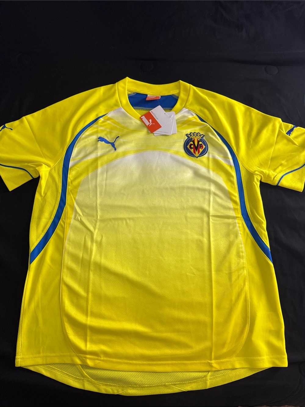 VINTAGE Villarreal CF 2010/11 Puma Training Jersey Shirt